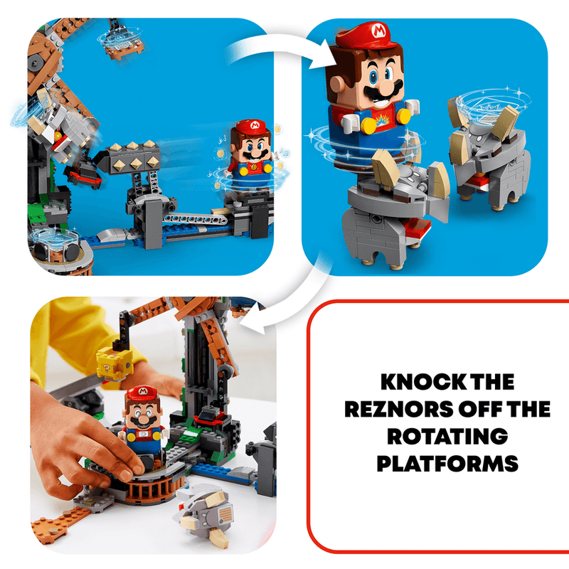 LEGO Reznor Knockdown Expansion Set Super Mario