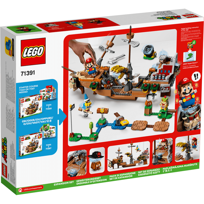 LEGO Bowser’s Airship Expansion Set Super Mario