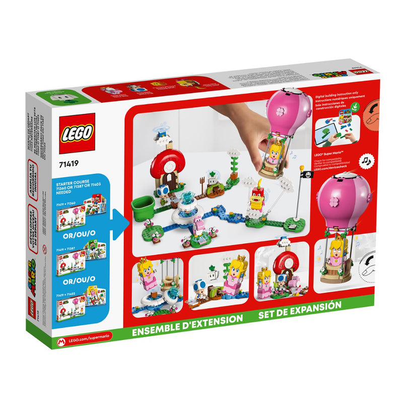 LEGO Peach's Garden Balloon Ride Expansion Set Mario