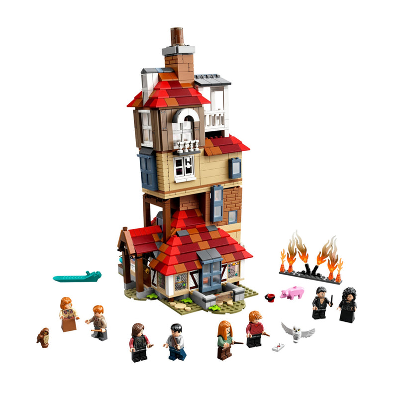 LEGO Attack on The Burrow Harry Potter