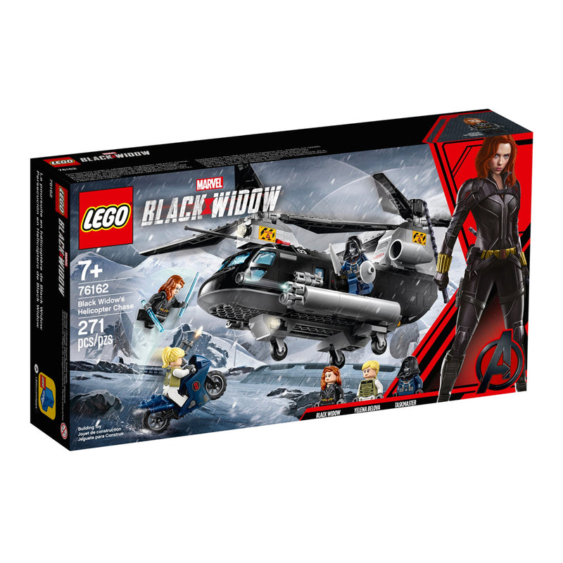 LEGO Black Widow's Helicopter Chase Super Heroes
