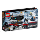 LEGO Black Widow's Helicopter Chase Super Heroes