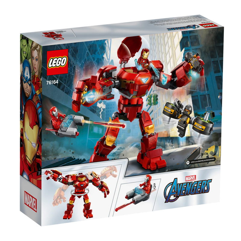 LEGO Iron Man Hulkbuster versus A.I.M. Agent Super Heroes