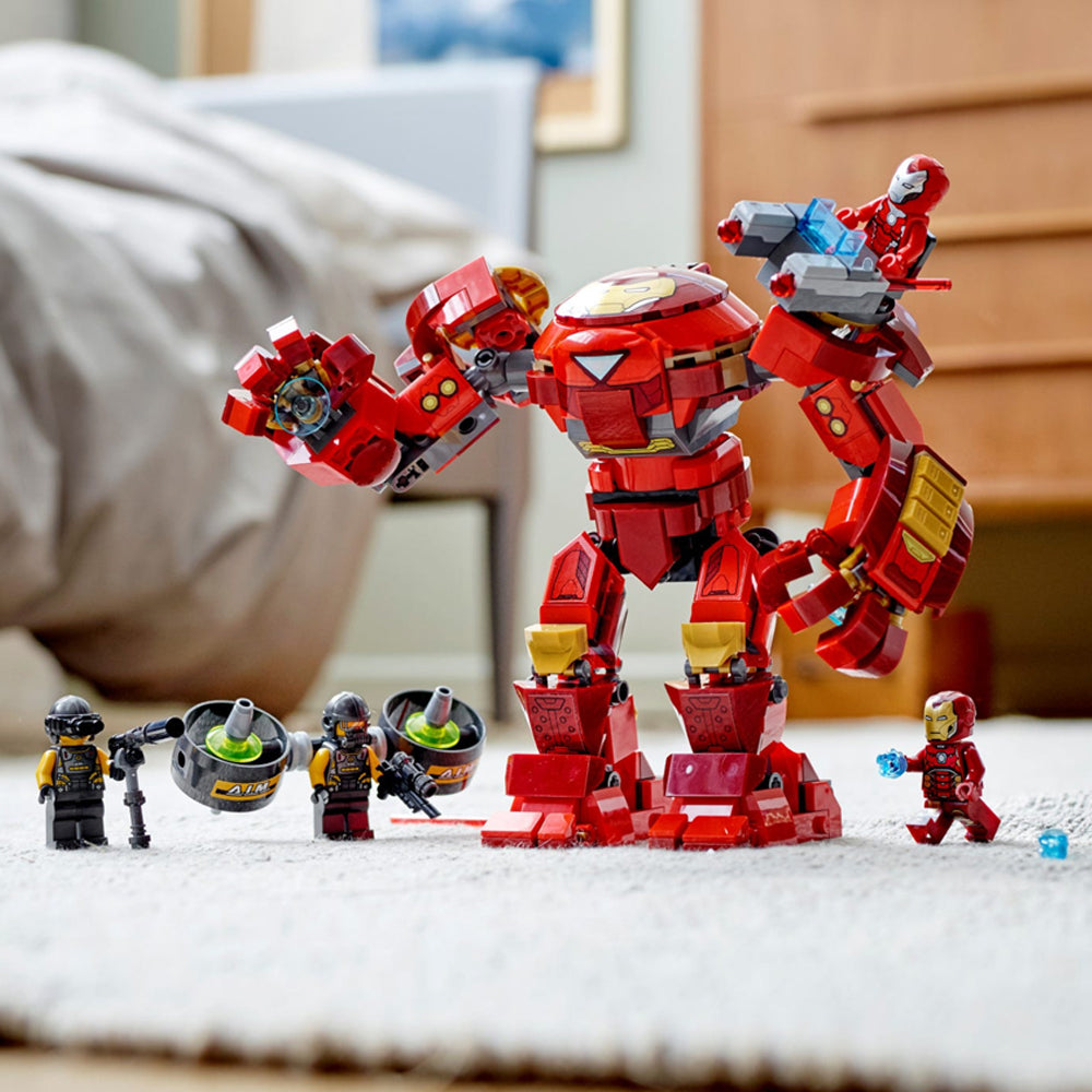 LEGO Iron Man Hulkbuster versus Agent Super Heroes