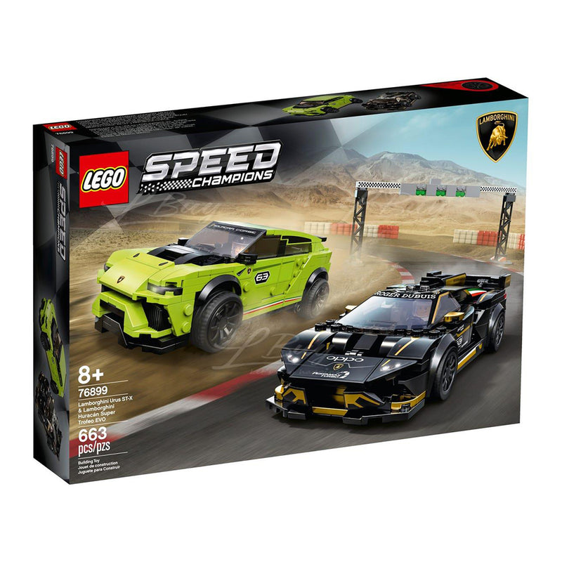 LEGO Lamborghini Urus ST-X & Lamborghini Huracán Super Trofeo EVO Speed Champions