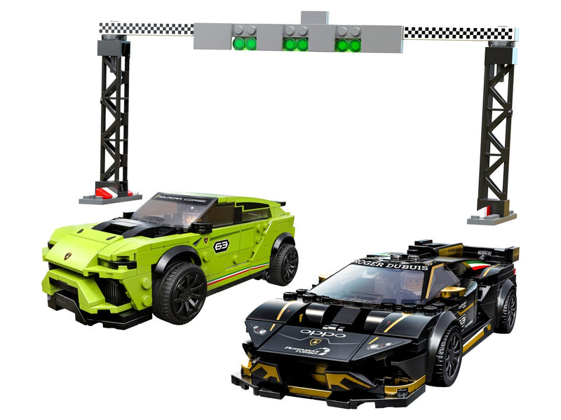 LEGO Lamborghini Urus ST-X & Lamborghini Huracán Super Trofeo EVO Speed Champions