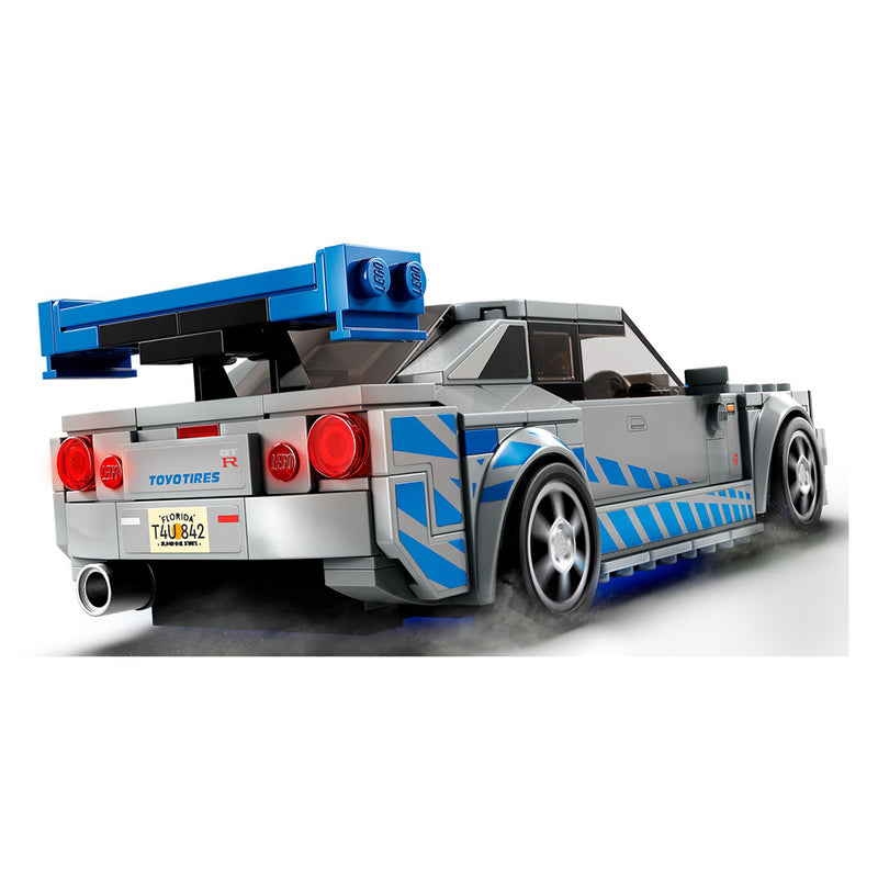 LEGO 2 Fast 2 Furious Nissan Skyline GT-R (R34) Speed Champions