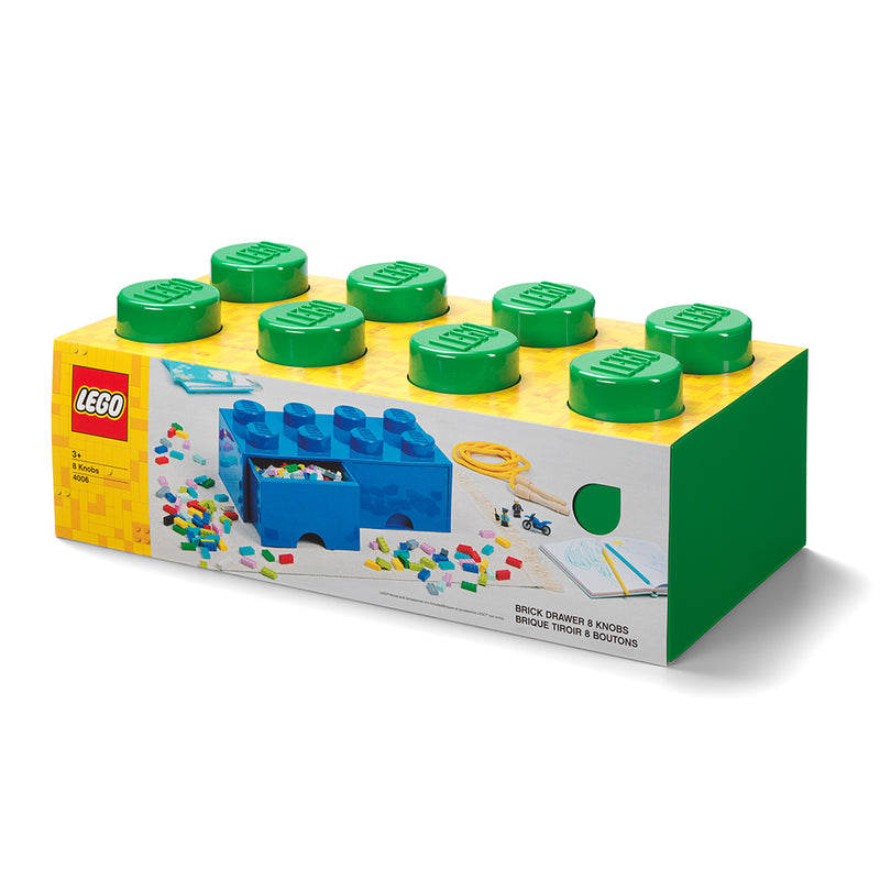Lego brick drawer 8 knobs 2 drawers online