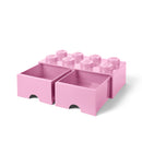 LEGO BRICK DRAWER 8 (2 DRAWERS)