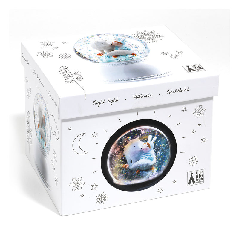 DJECO Lila & Pupi Snow Ball Night Lights