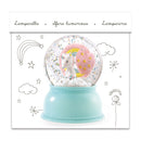 DJECO Unicorn Snow Ball Night Lights