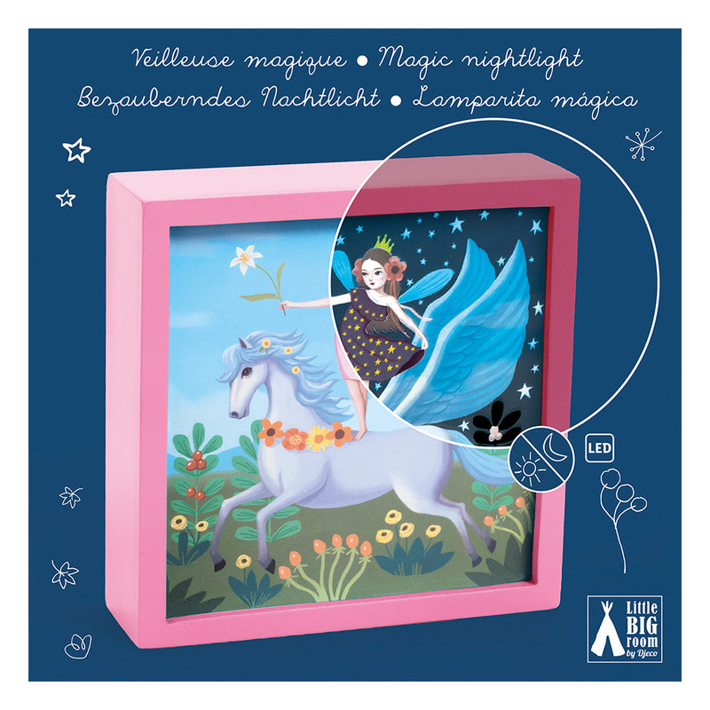 DJECO Enchanted Unicorn Magical Night Light