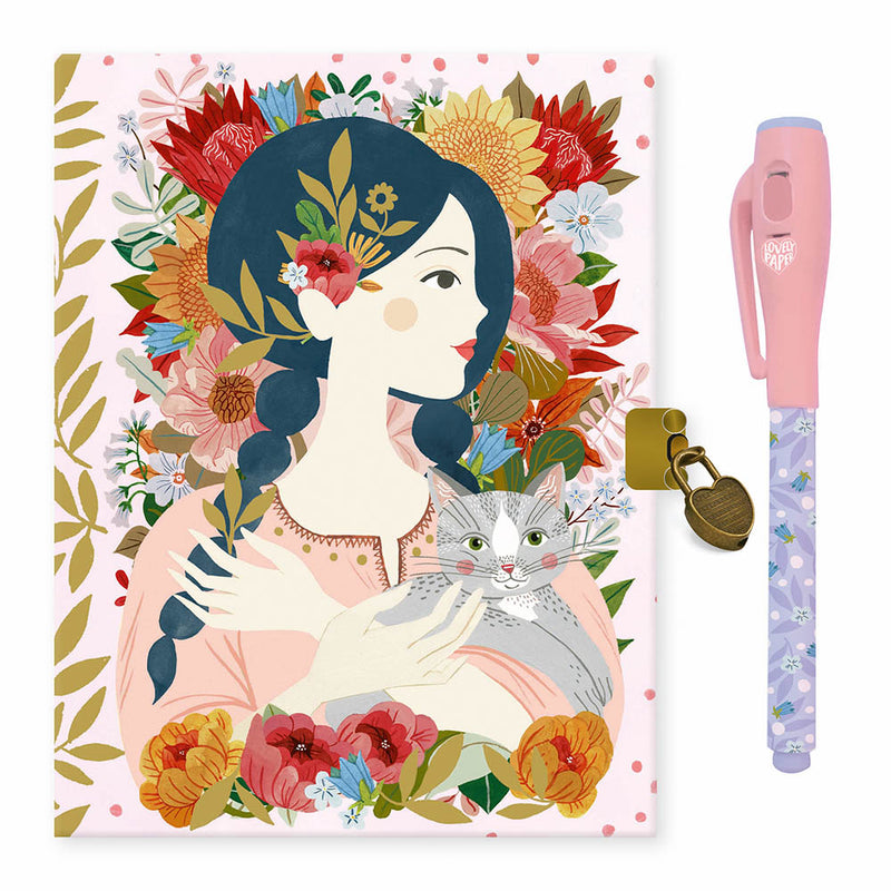 DJECO Oana secret notebook with magic felt pen