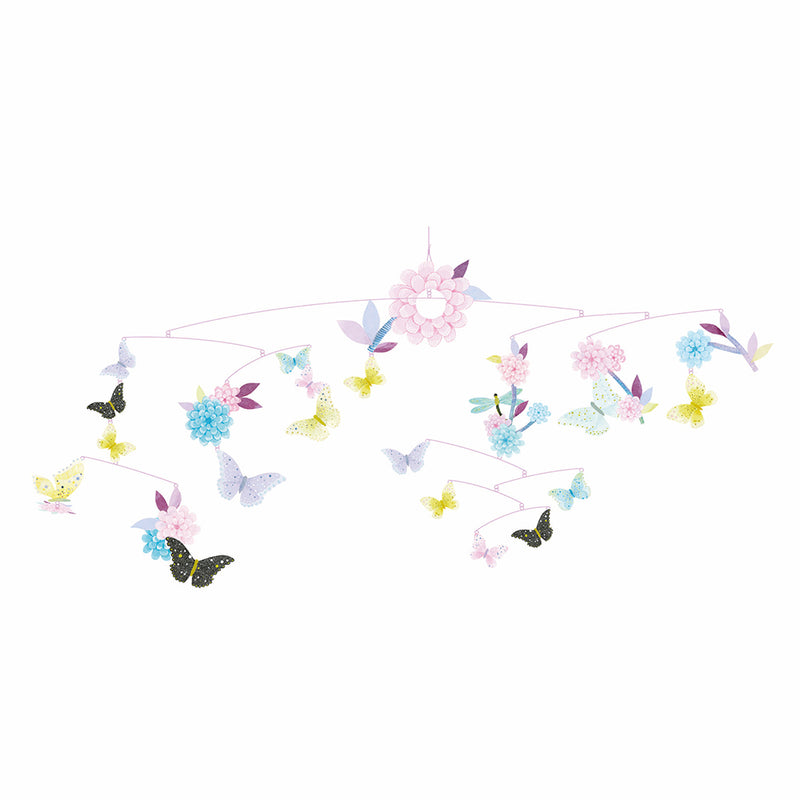 DJECO Butterfly Twirl FSC Paper Mobile