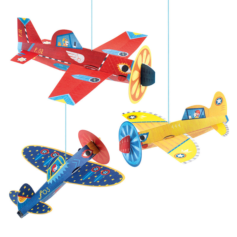 DJECO Planes Paper Mobile