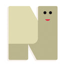 DJECO N - Graphic Animal Letter