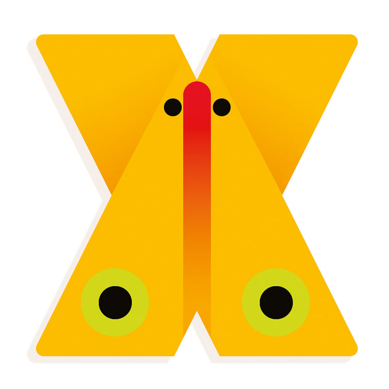 DJECO X - Graphic Animal Letter