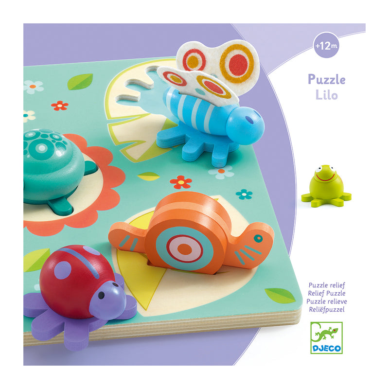 DJECO Lilo - Wooden Puzzles