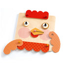 DJECO CreaFaces - Educational Wooden Games