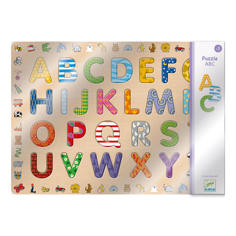 DJECO ABC - Wooden Puzzles