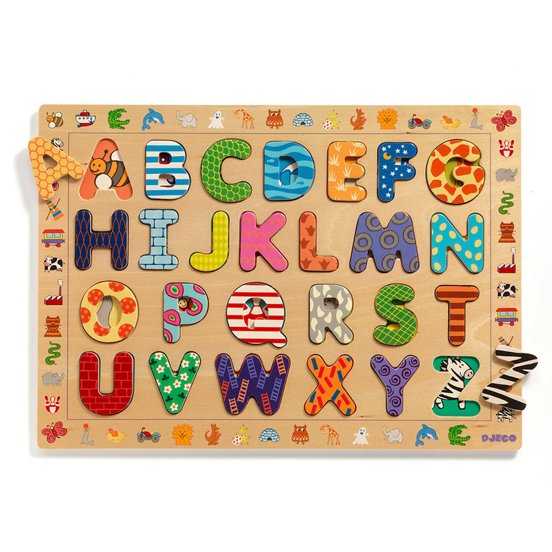 DJECO ABC - Wooden Puzzles