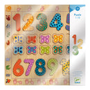 DJECO 1 to 10 - Wooden Puzzles