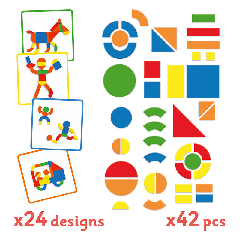 DJECO Geoforme - Educational Wooden Games