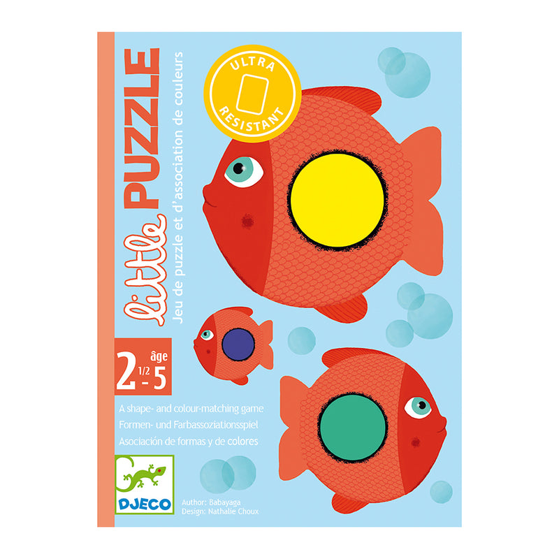 DJECO Little Puzzle Card Games