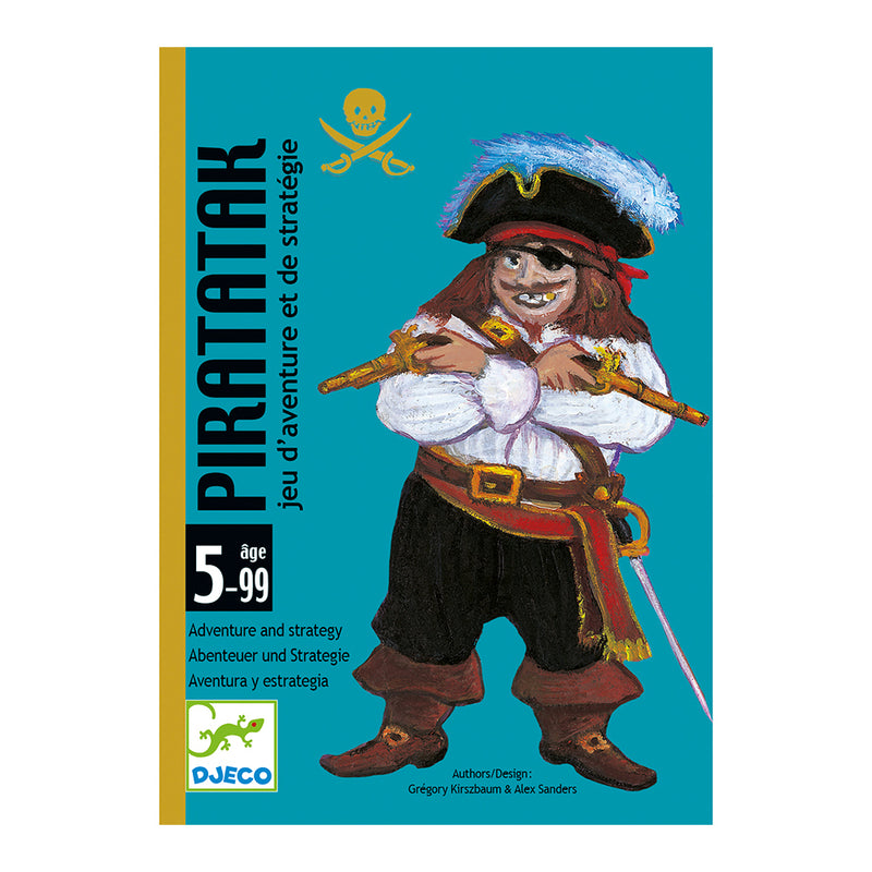 DJECO Piratatak Card Games