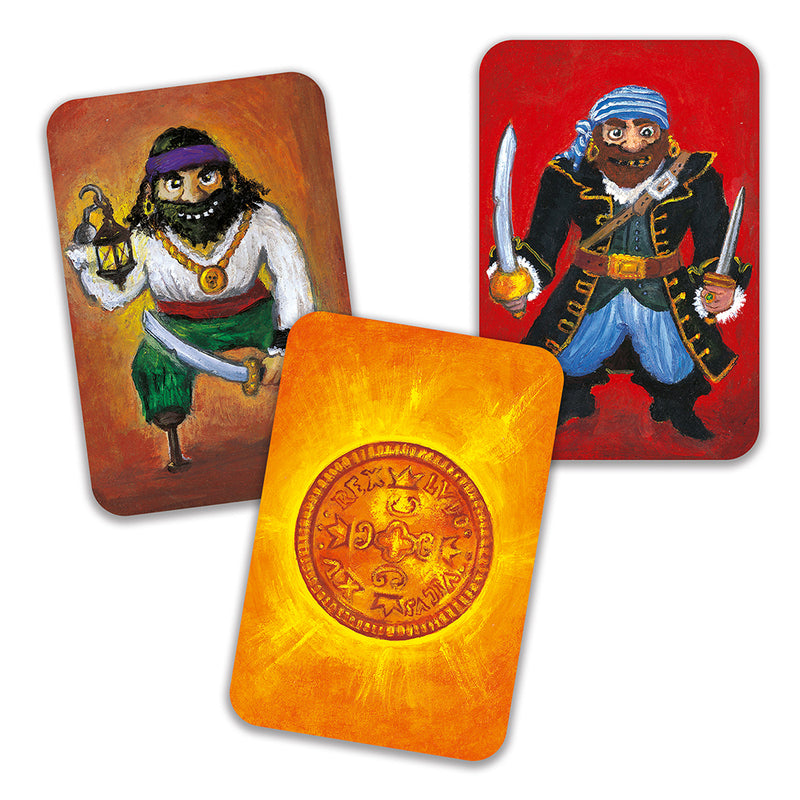 DJECO Piratatak Card Games