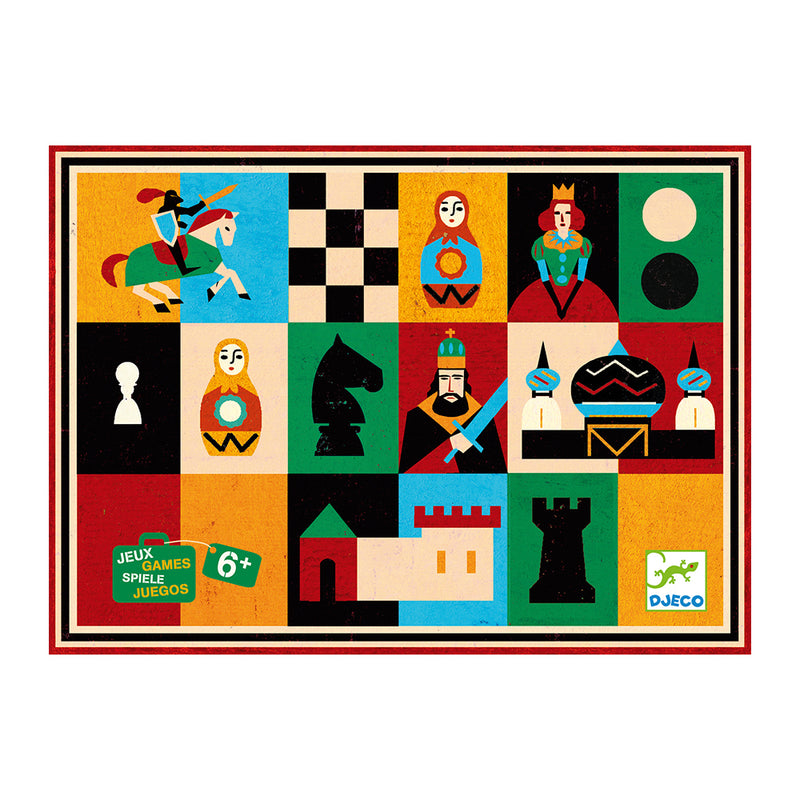 DJECO Nomad Chess and Checkers