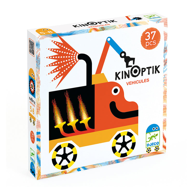 DJECO Kinoptik Vehicles 32 pcs Construction Toys