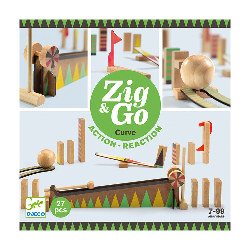 DJECO Zig & Go 27 pieces Construction Toys