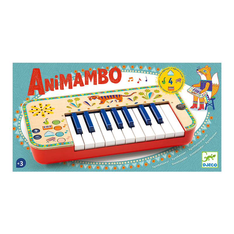 DJECO Synthesizer Animambo - Music Instrument