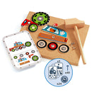 DJECO Vehicles Tap Tap - Educational Wooden Games