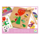 DJECO Tap Tap Garden - Educational Wooden Games