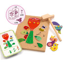 DJECO Tap Tap Garden - Educational Wooden Games