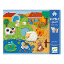 DJECO Tactile farm - 24 pcs Puzzles