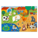 DJECO Tactile farm - 24 pcs Puzzles