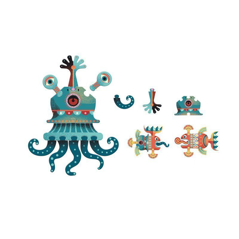 DJECO Aqua'zules Puzzles