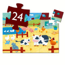 DJECO The cows on the farm - 24 pcs Puzzles