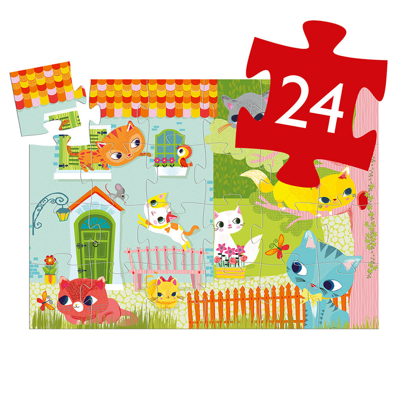 DJECO Pachat and his friends - 24 pcs Puzzles