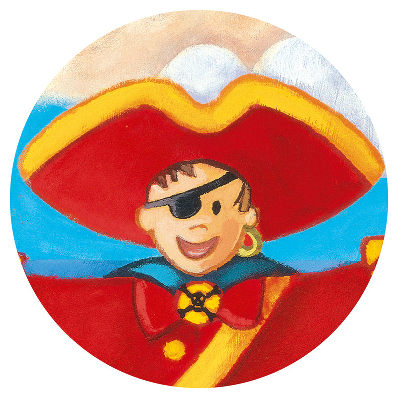 DJECO The pirate and his treasure - 36 pcs Puzzles