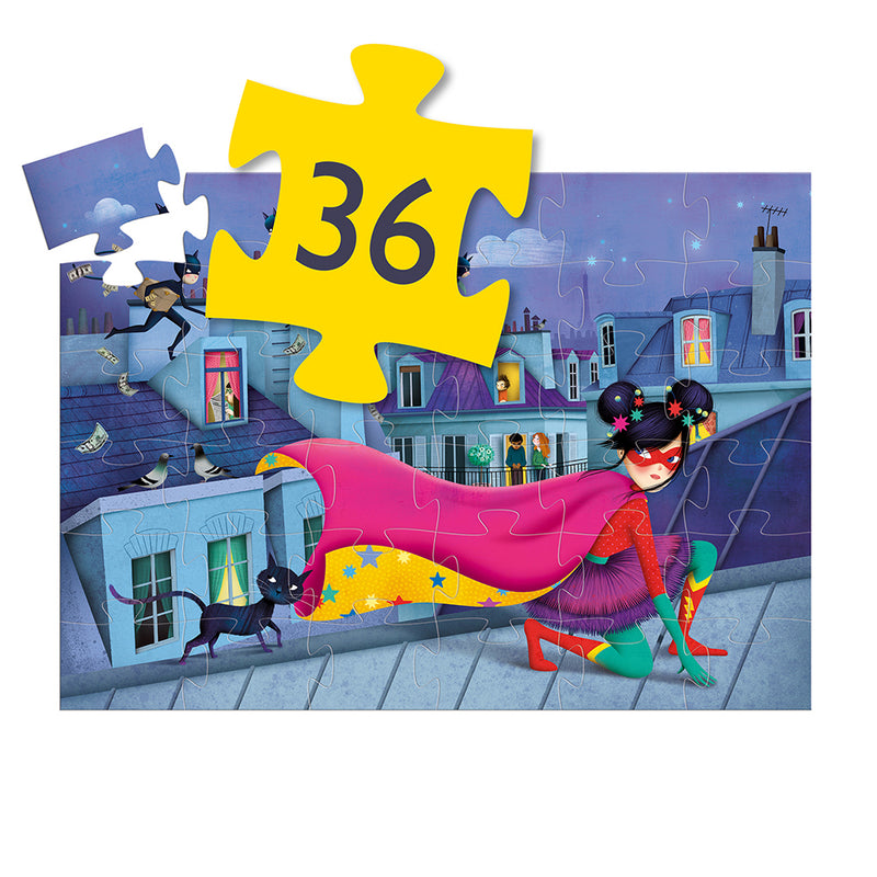 DJECO Super star - 36 pcs Puzzles