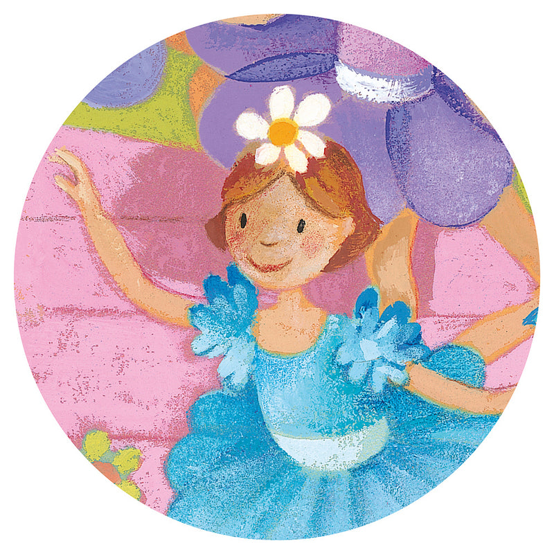 DJECO The Ballerina with the Flower 36 pcs Puzzles