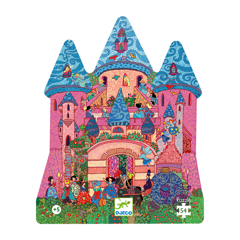 DJECO The fairy castle - 54 pcs Puzzles