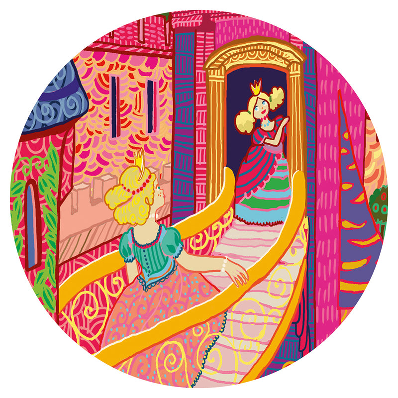 DJECO The fairy castle - 54 pcs Puzzles