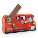 DJECO The fire truck - 16 pcs Puzzles