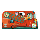 DJECO The fire truck - 16 pcs Puzzles