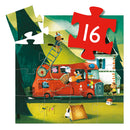 DJECO The fire truck - 16 pcs Puzzles